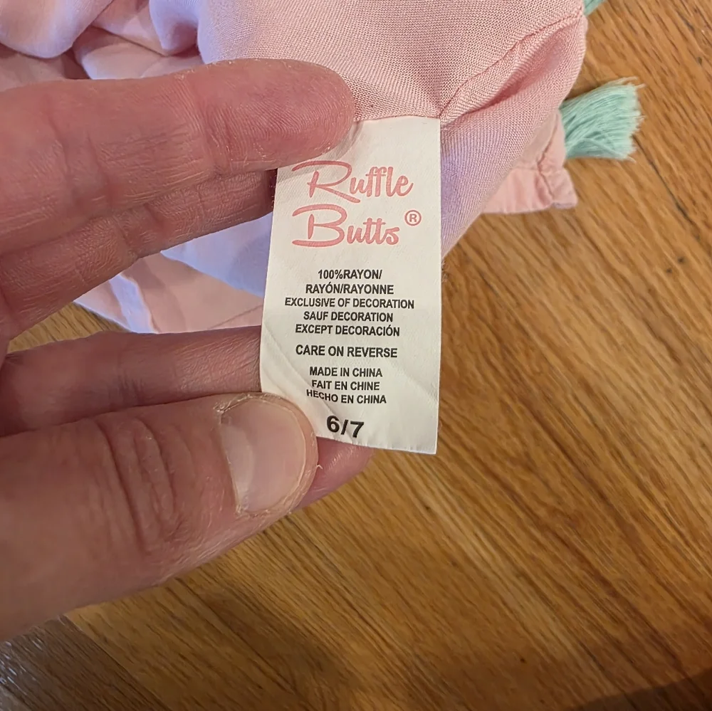 Ruffle Butts Swim Coverup